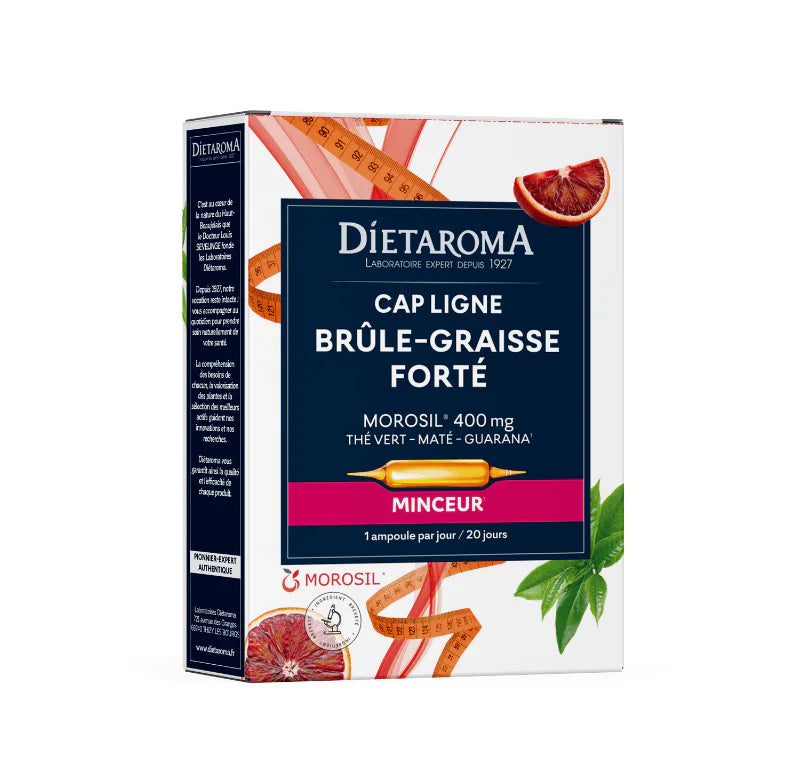 DIETAROMA CAPLIGNE BRÛLE GRAISSE AMPOULES