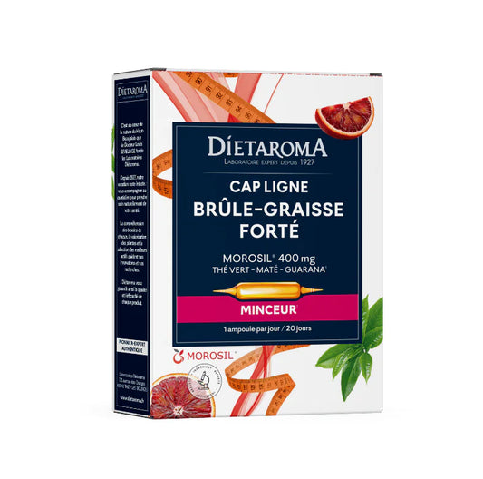 DIETAROMA CAPLIGNE BRÛLE GRAISSE AMPOULES
