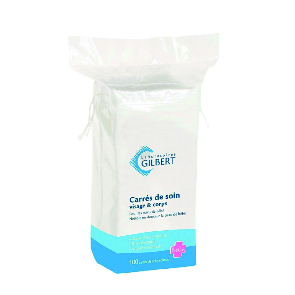 GILBERT CARRES DE SOIN VISAGE & CORPS 100 CARRES