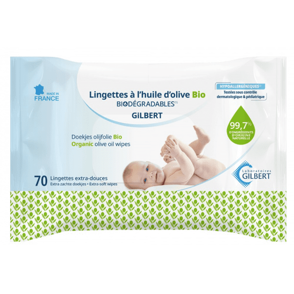GILBERT LINGETTES A L’HUILE D’OLIVE x70