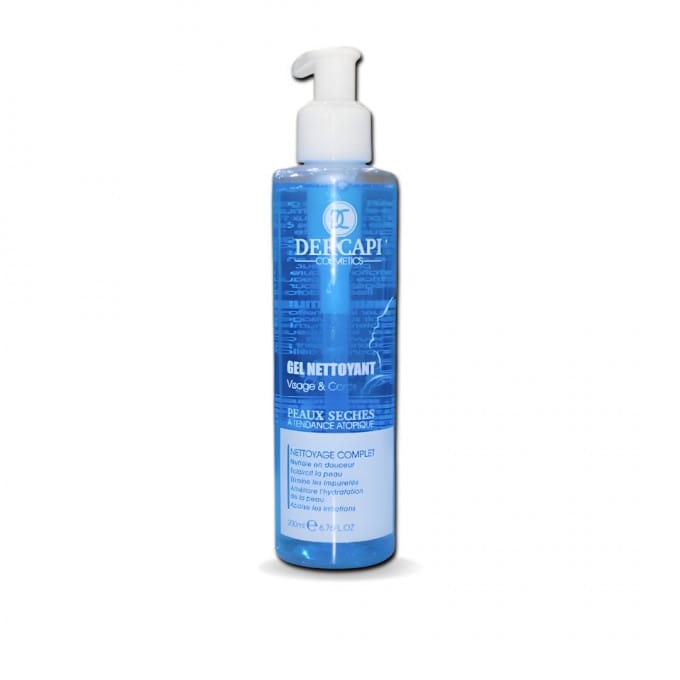 DERCAPI GEL NETTOYANT PEAU SÈCHE 200ML
