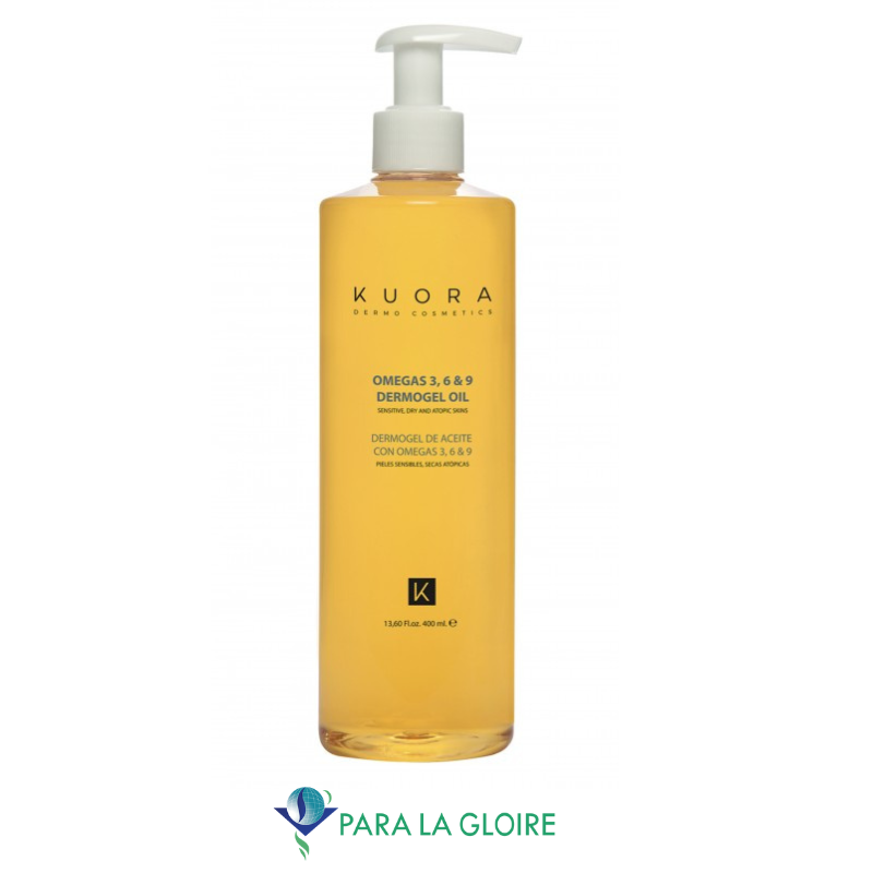 KUORA DERMOGEL À HUILE OMEGA 3.6&9 400ML