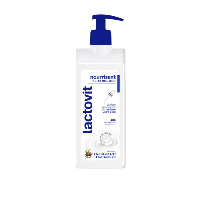 LACTOVIT LAIT CORPOREL NOURRISANT PEAU NORMAL A SECHE 400ML