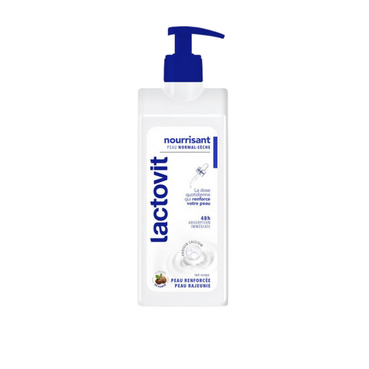 LACTOVIT LAIT CORPOREL NOURRISANT PEAU NORMAL A SECHE 400ML