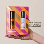 NOVEXPERT COFFRET DUO BOOSTER ECLAT SERUM BOOSTER A LA VITAMINE C + MOUSSE FLASH ECLAT
