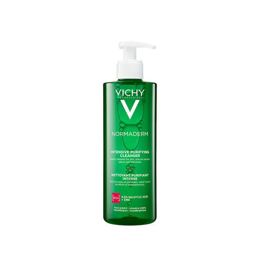 VICHY NORMADERM GEL NETTOYANT PURIFIANT INTENSIF PEAUX GRASSES