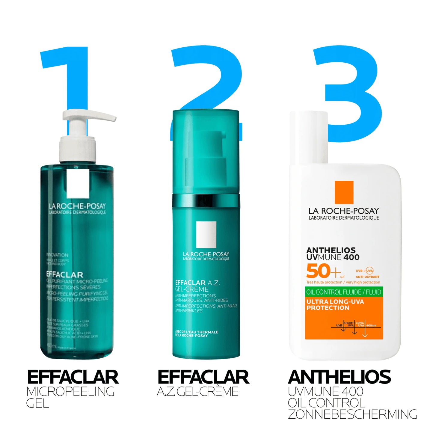 LA ROCHE POSAY EFFACLAR A.Z GEL CREME 40ML