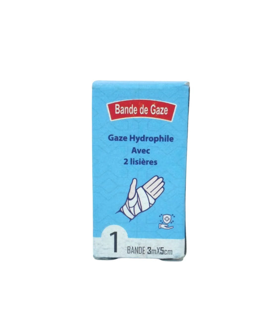 RR BANDE DE GAZE 3M×5CM