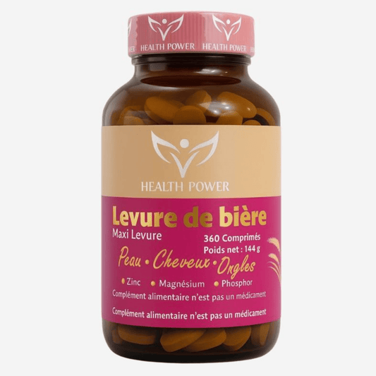 HEALTH POWER LEVURE DE BIÈRE 360 COMPRIMÉS