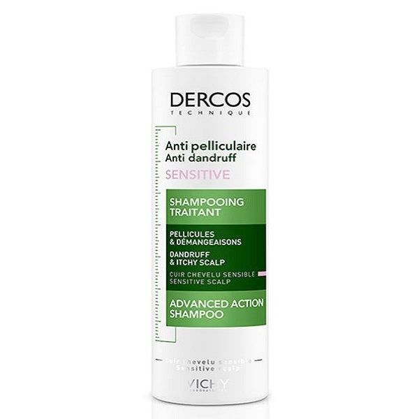 VICHY DERCOS SHAMPOOING ANTI-PELLICULAIRE Cuir chevelu sensible 200ml
