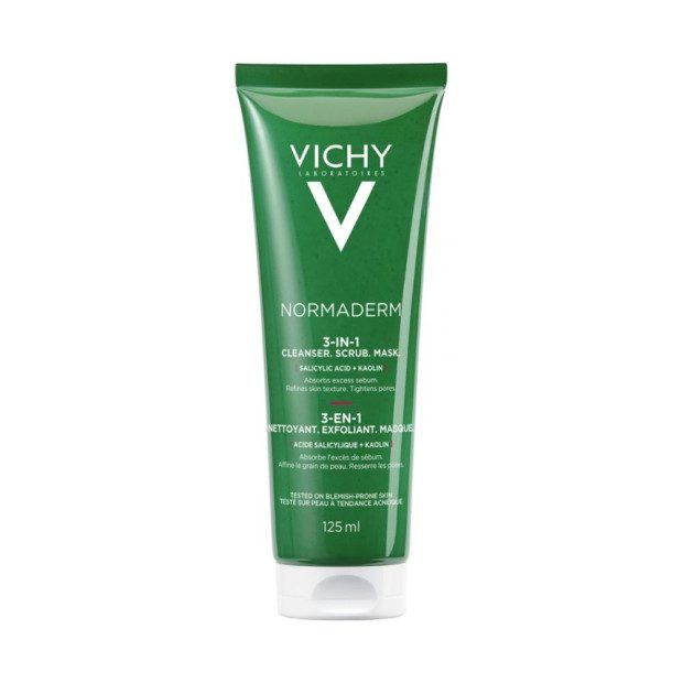 VICHY NORMADERM 3EN1 EXFOLIANT NETTOYANT MASQUE 125mL