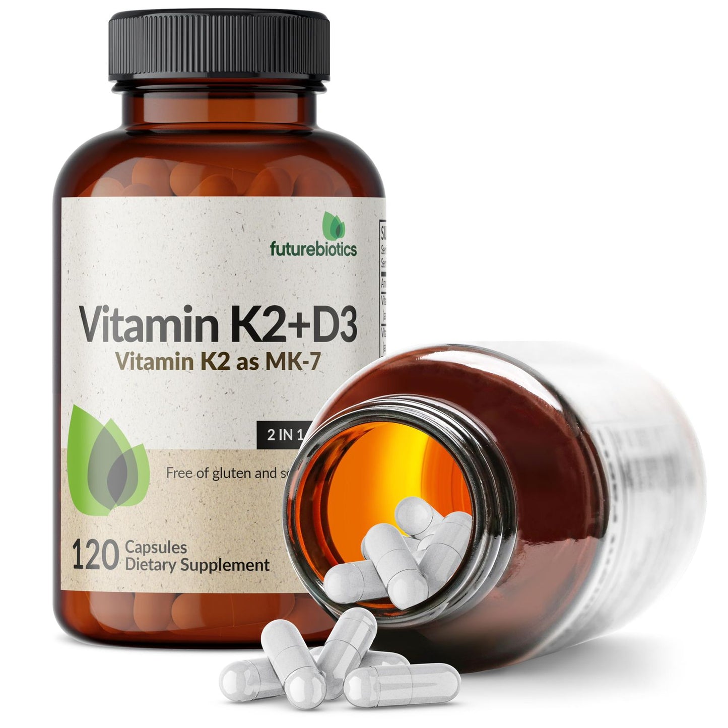 FUTUREBIOTICS VITAMINE K2+D3 120CAP