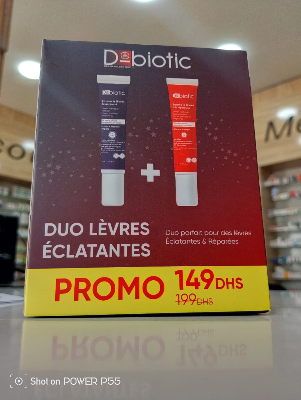 D-BIOTIC PACK BAUME A LEVRES ELAIRCISSANTE + BAUME A LEVRES TRES REPARATEUR