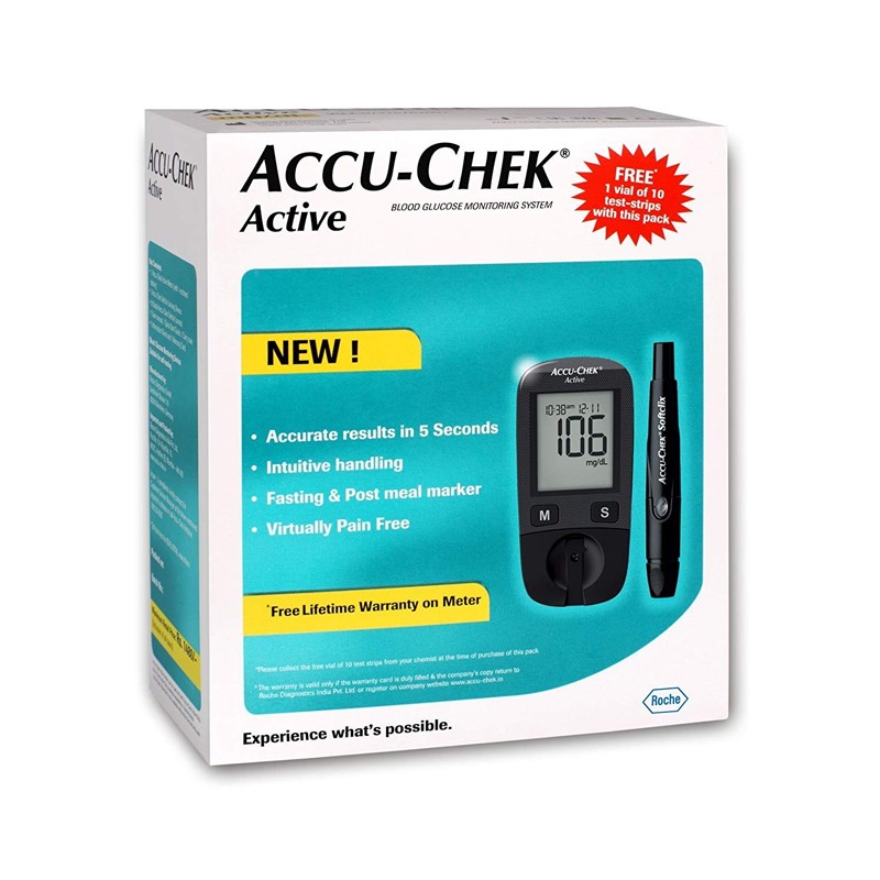 ACCU-CHEK ACTIVE KIT LECTEUR DE GLYCEMIE
