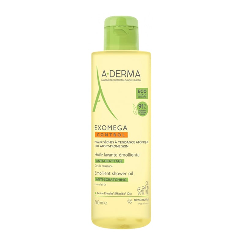 A-DERMA EXOMEGA CONTROL HUILE LAVANTE ÉMOLLIENTE