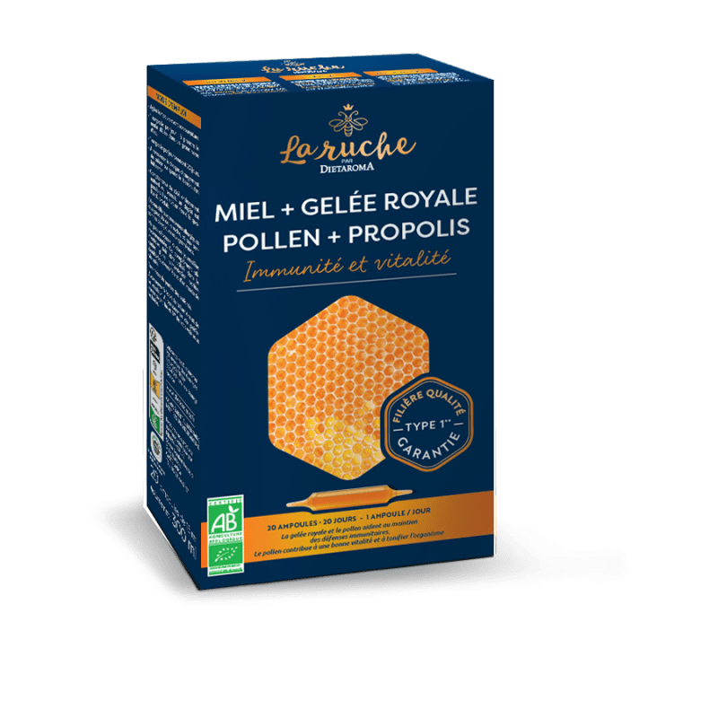 DIETAROMA MERVEILLES DE LA RUCHE BIO AMPOULES