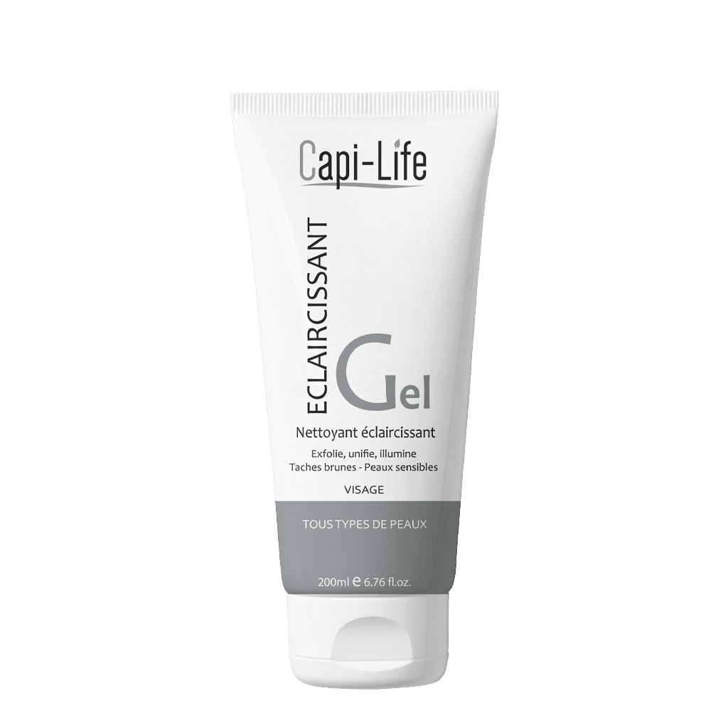 CAPI-LIFE Ecran solaire anti-taches +gel eclarcissant 50ml offert
