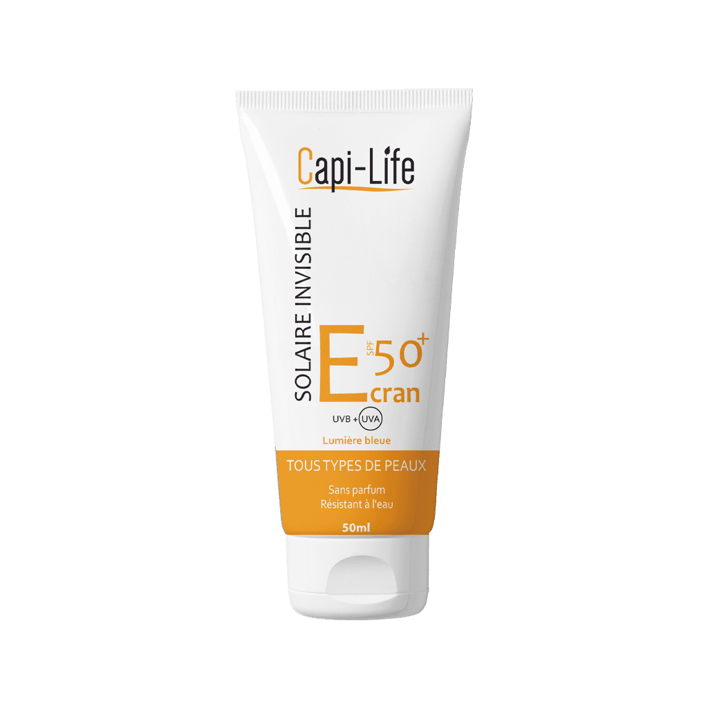 CAPI-LIFE Ecran solaire invisible+ gel nettoyant 50ml offert