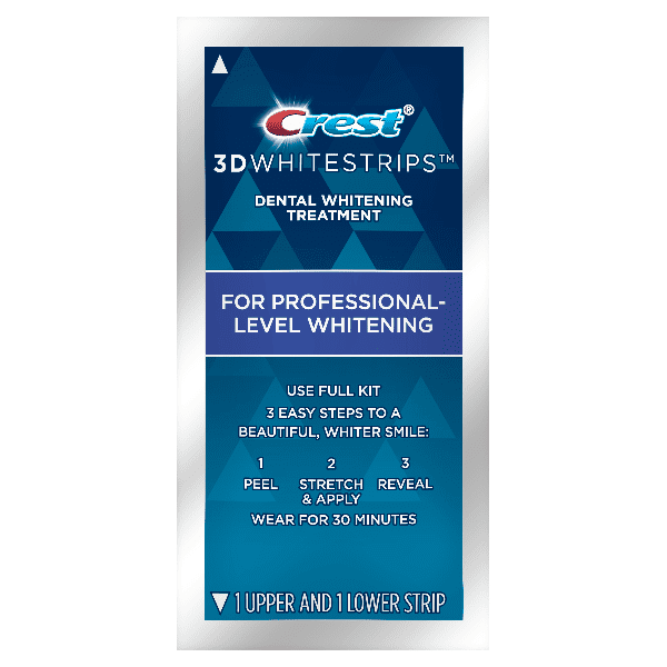 CREST 3D WHITESTRIPS PROFESSIONAL EFFECTS BANDES