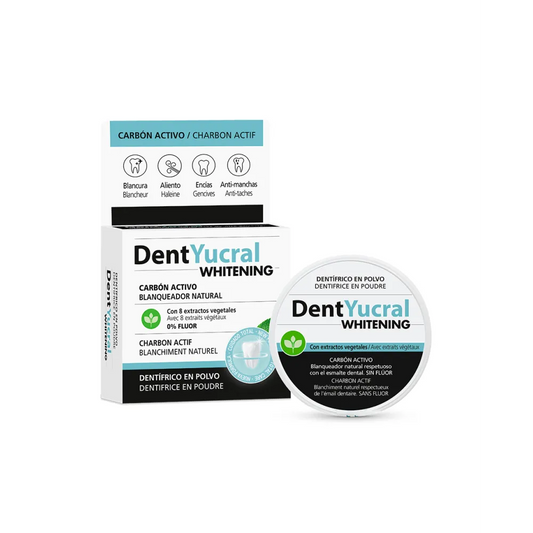 DENTYUCRAL POUDRE DENTIFRICE WHITENING CHARBON 50g