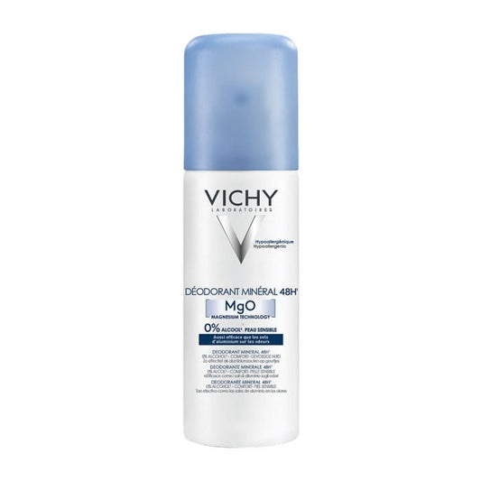 VICHY DÉODORANT MAGNÉSIUM MINÉRAL 48H AEROSOL PEAUX SENSIBLES 125ML