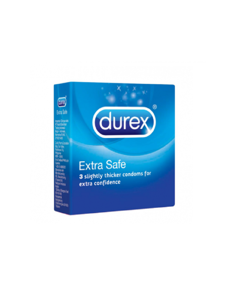 DUREX Extra Safe 3 Préservatifs