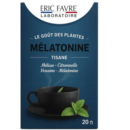 ERIC FAVRE MELATONINE TISANES 20 SACHETS