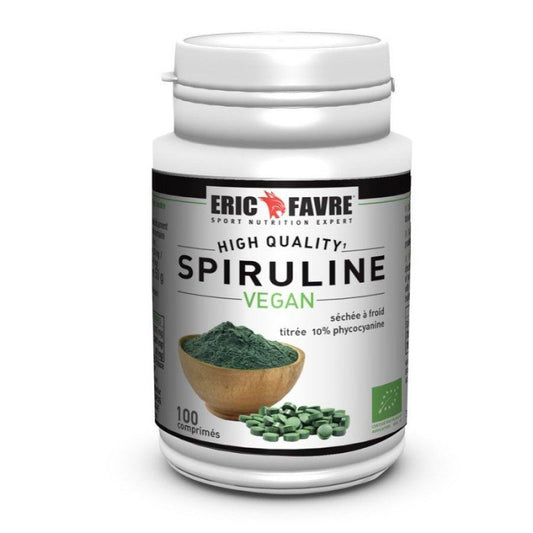 ERIC FAVRE SPIRULINE VEGAN BIO 100 COMPRIMES