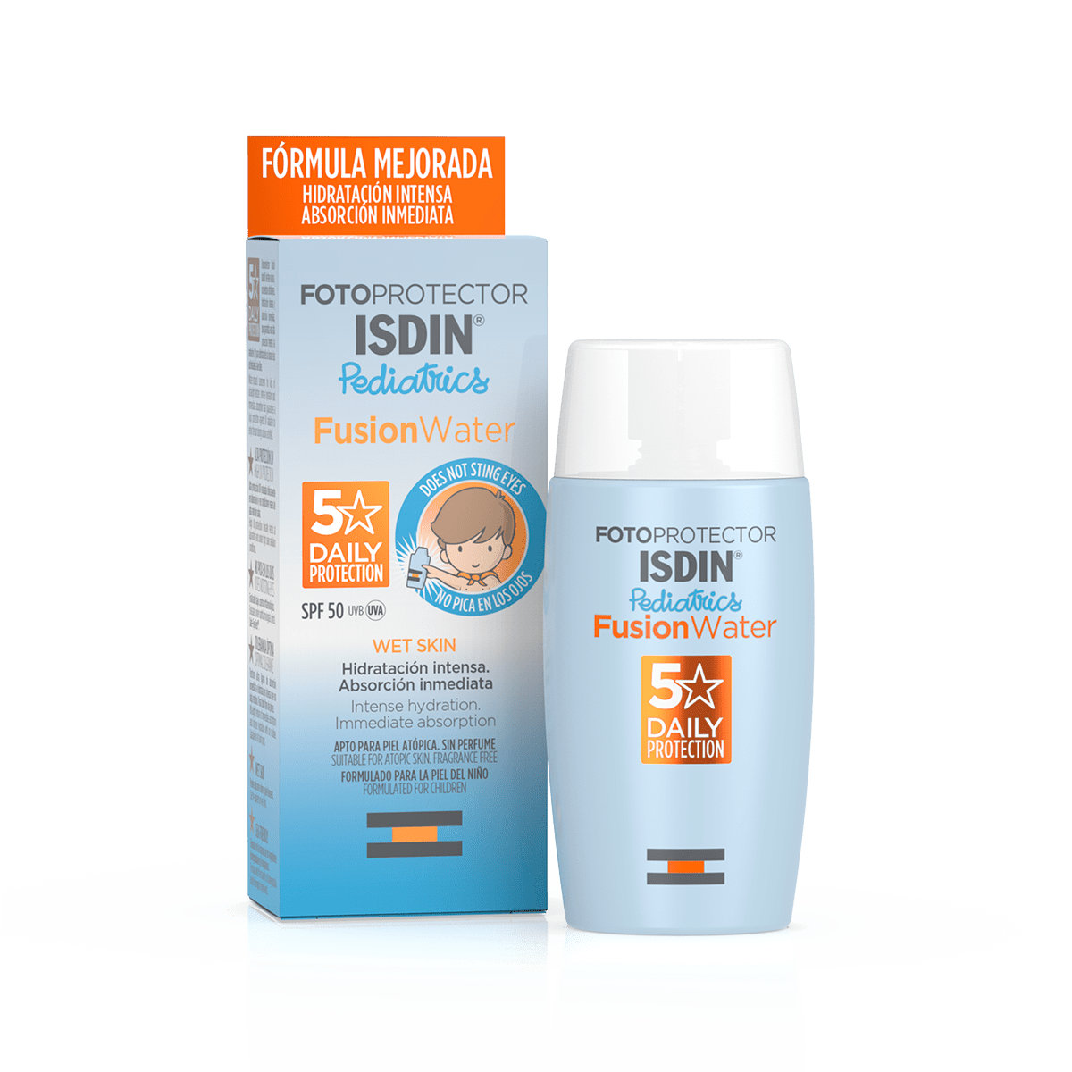 ISDIN FOTOPROTECTOR FUSION WATER PEDIATRICS SPF50+ 50mL