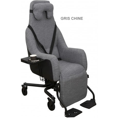 Fauteuil coquille ELYSEE Gris