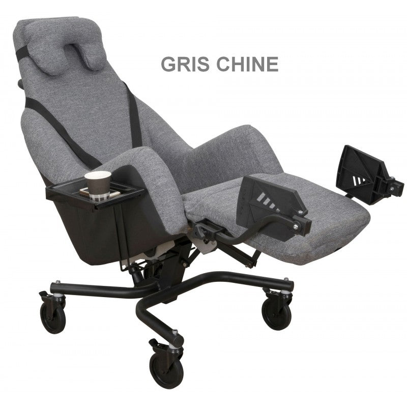Fauteuil coquille ELYSEE Gris