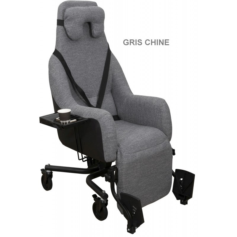 Fauteuil coquille ELYSEE Gris