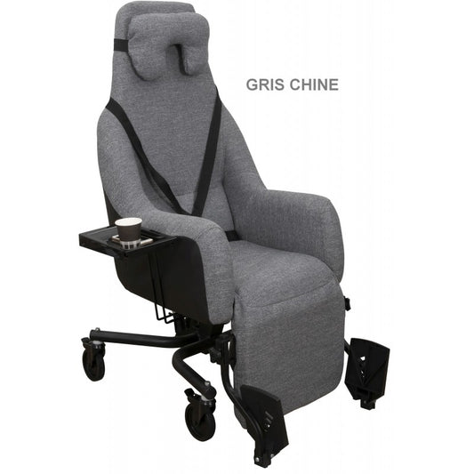 Fauteuil coquille ELYSEE Gris