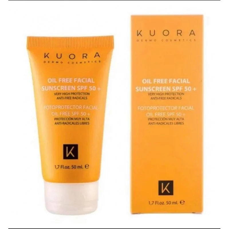 KUORA ECRAN SOLAIRE OIL FREE INVISIBLE SPF 50+ 50 ML