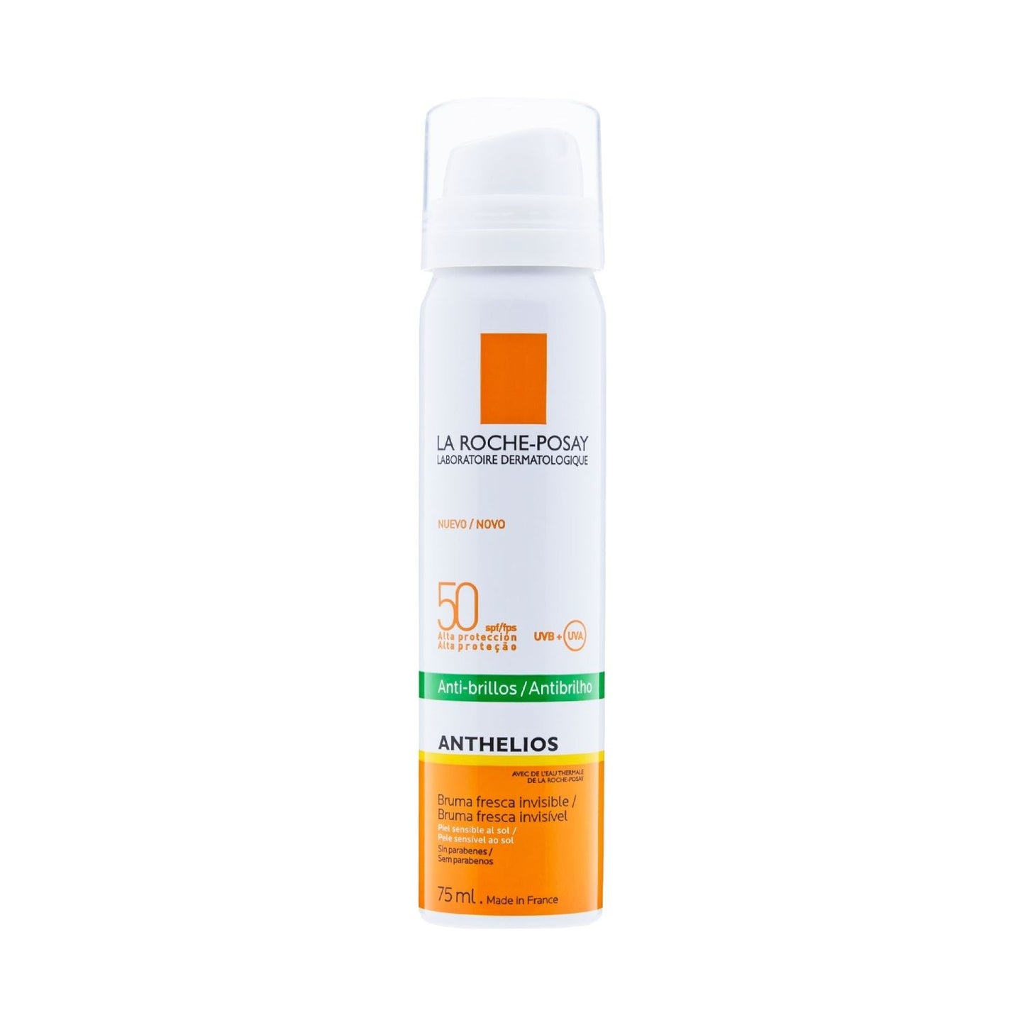 LA ROCHE POSAY ANTHELIOS CRÈME SOLAIRE VISAGE EN BRUME ANTI-BRILLANCE SPF50 75ml