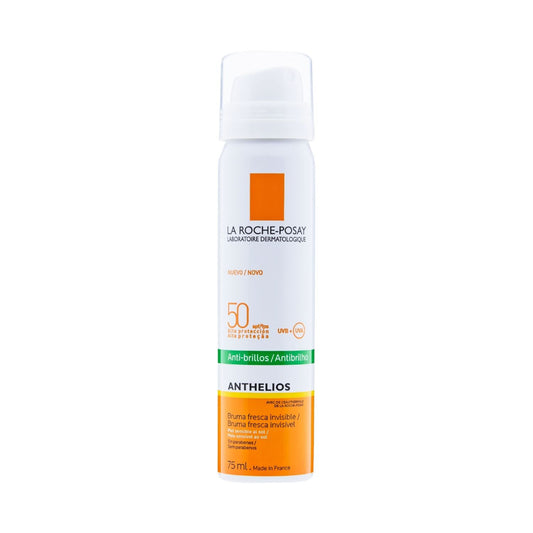 LA ROCHE POSAY ANTHELIOS CRÈME SOLAIRE VISAGE EN BRUME ANTI-BRILLANCE SPF50 75ml