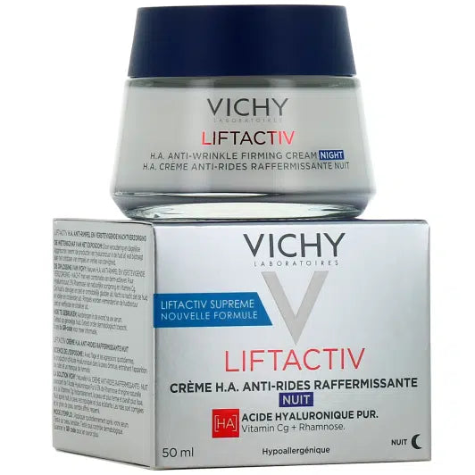 VICHY LIFTACTIV H.A. CRÈME DE NUIT ANTI-RIDES RAFFERMISSANTE