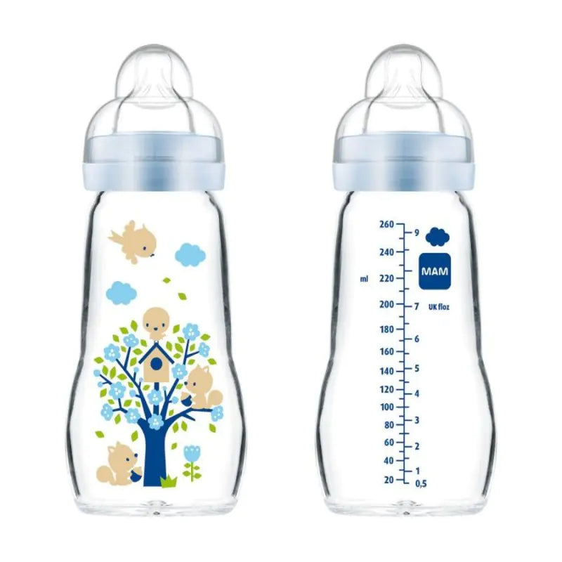 MAM FEEL GOOD BIBERON EN VERRE 260ML