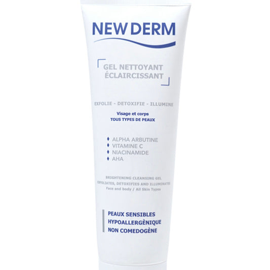 NEW DERM GEL NETTOYANT ÉCLAIRCISSANT 250ml