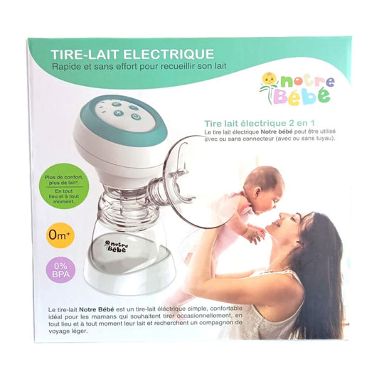 NOTRE BEBE TIRE LAIT ELECTRQIUE 2en1