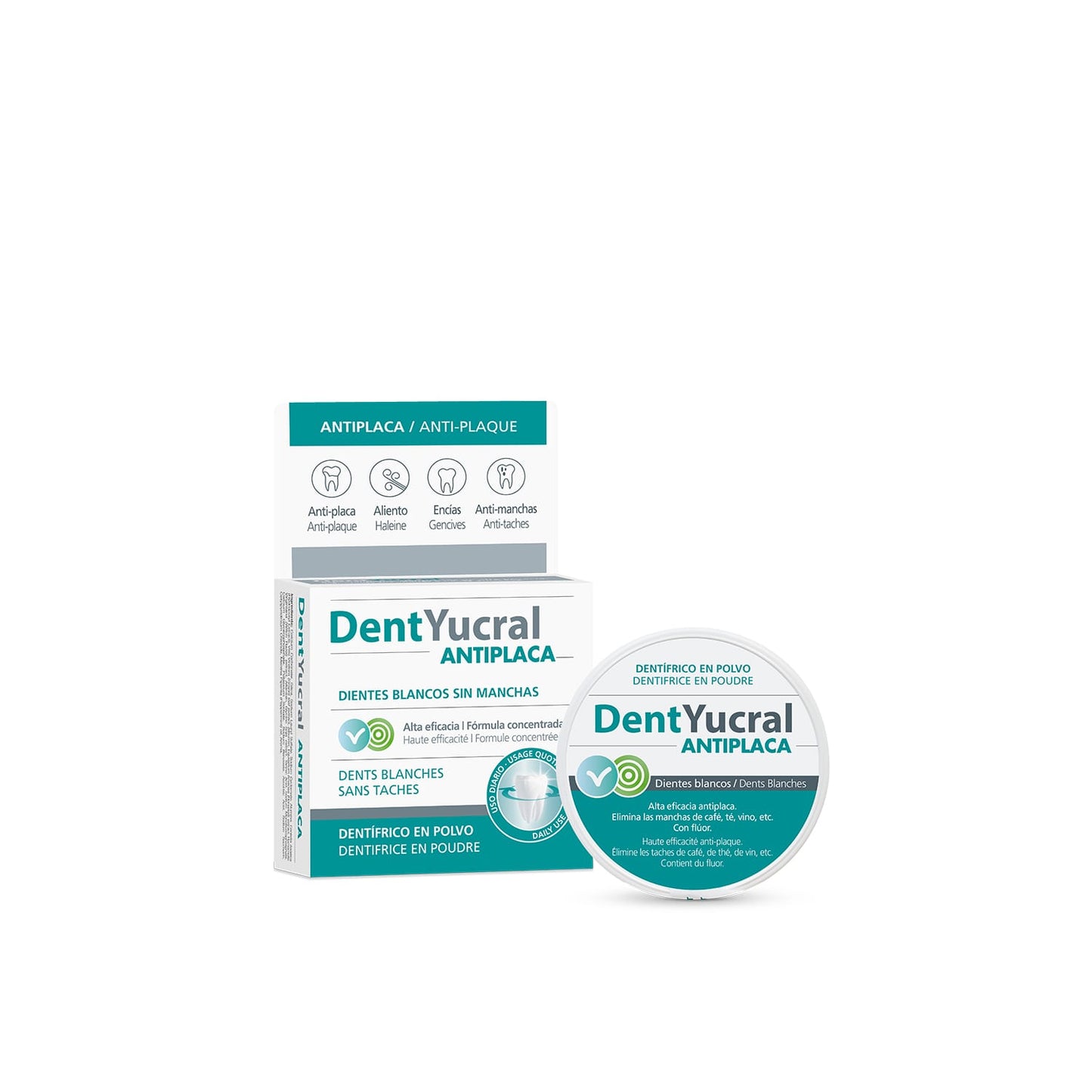 DENTYUCRAL POUDRE DENTIFRICE ANTIPLAQUE 50g