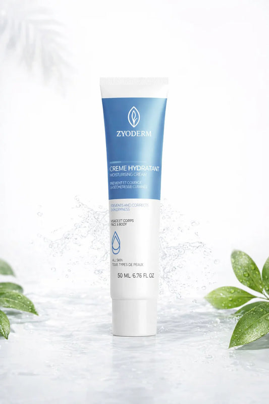 ZYODERM Crème Hydratante – Prévention et Correction de la Sécheresse