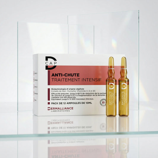 DCAP AMPOULES TRAITEMENT INTENSIF ANTI-CHUTE 12 X 10 ML