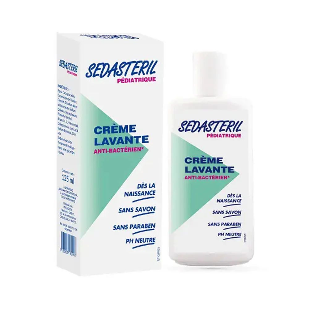 SEDASTERIL CRÈME LAVANTE PEDIATRIQUE ANTI-BACTÉRIEN
