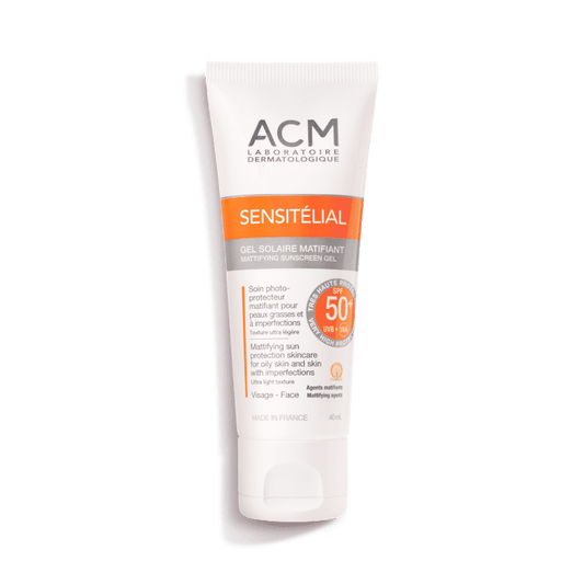 ACM SENSITÉLIAL GEL SOLAIRE MATIFIANT SPF 50+ 40ml