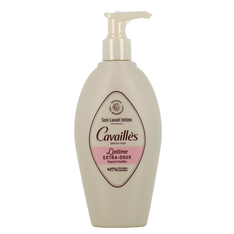 ROGE CAVAILLES SOIN TOILETTE INTIME EXTRA DOUX AVEC POMPE 250ML