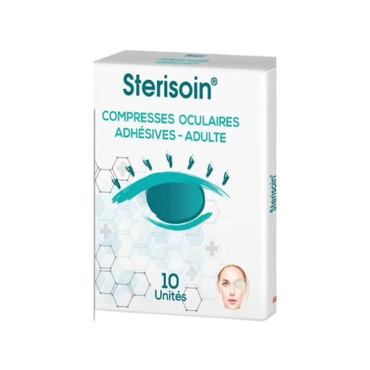 STERISOIN COMPRESSES OCULAIRES /10 UNITES