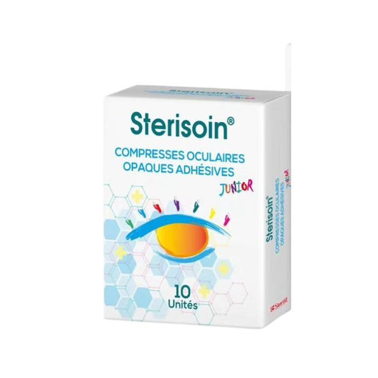 STERISOIN COMPRESSE OCULAIRES /10 JUNIOR