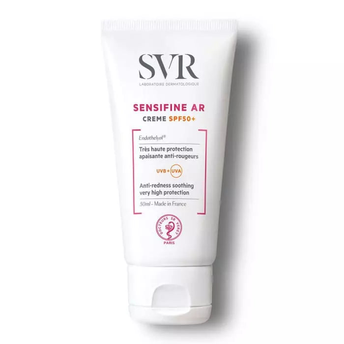 SVR SENSIFINE AR ECRAN APAISANT ANTI-ROUGEURS SPF50+50ML