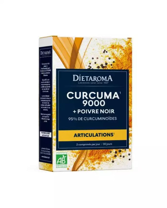 DIETAROMA CURCUMA 9000 + POIVRE NOIR BIO